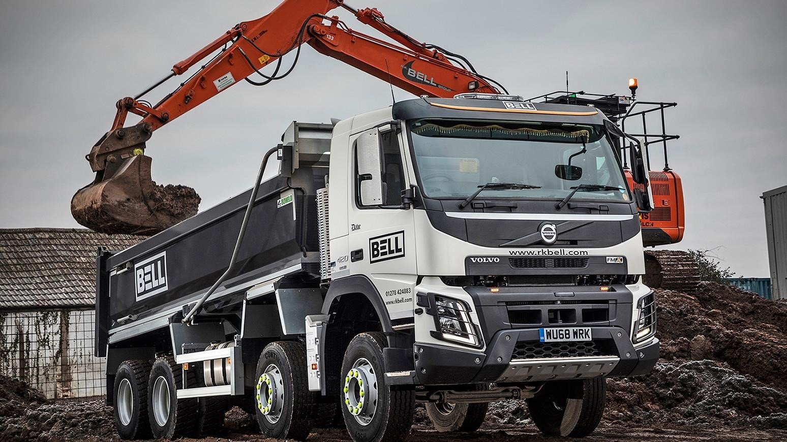 RK Bell Adds New Volvo FMX Tipper Truck