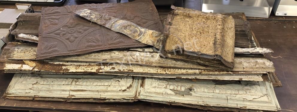 Antique Decorative Tin Ceiling Tiles Trim Texmax