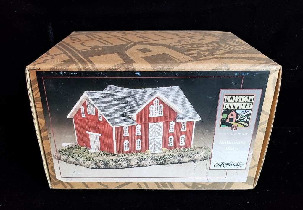 Ertl American Country Italianate Barn Cold Cast United Country