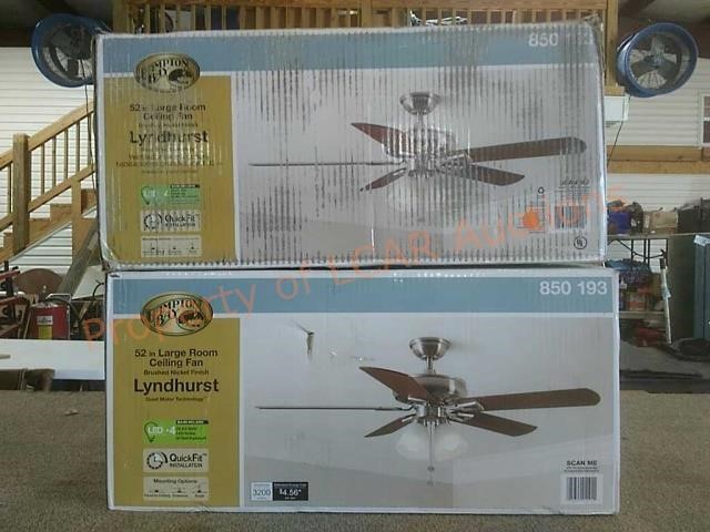 Hampton Bay Lyndhurst Ceiling Fans Cyberbidnow Com