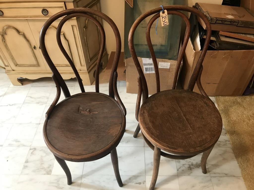 Heywood Wakefield Bentwood Chairs Graber Auctions