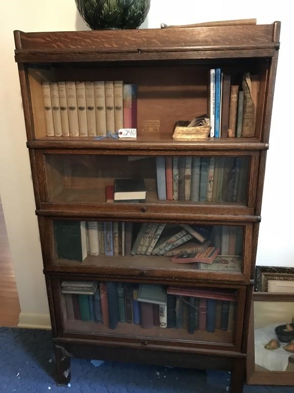 Globe Wernicke 4 Stack Bookcase Graber Auctions
