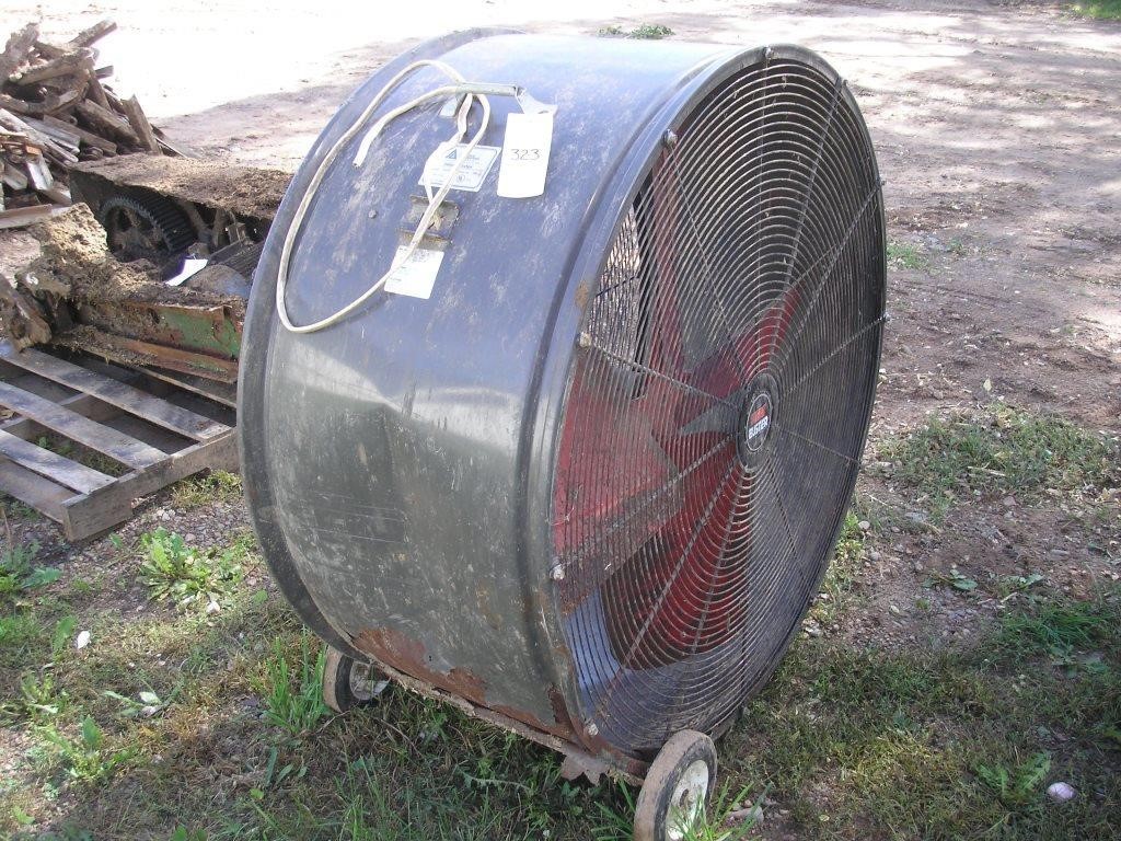 48 Barn Fan Hager Auction Service