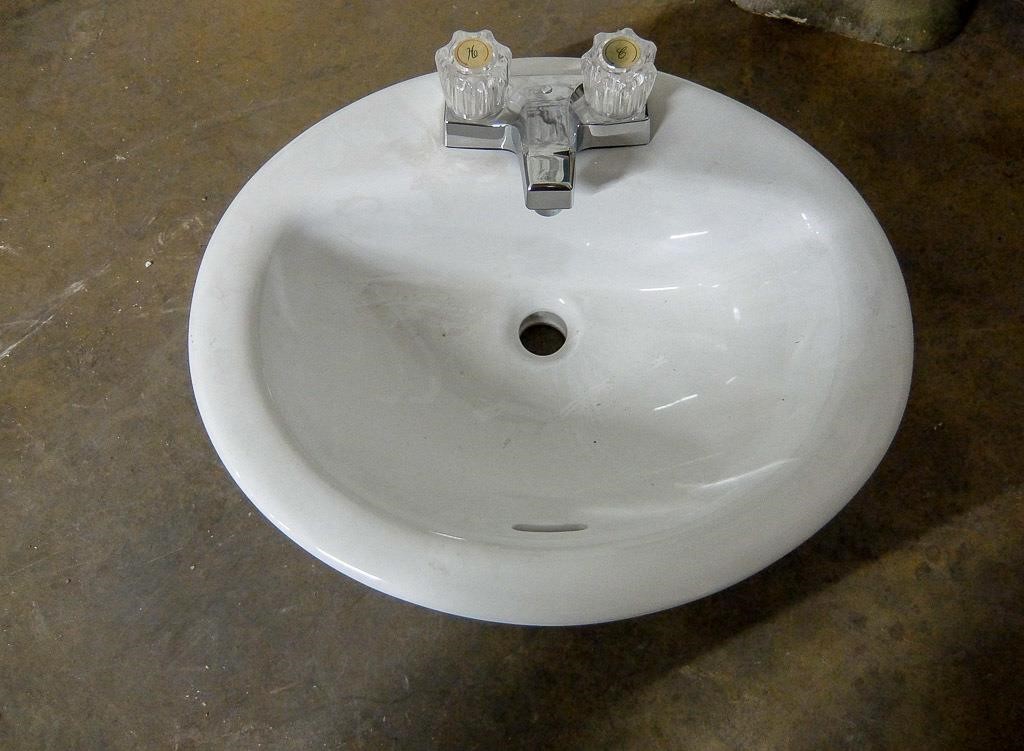 Glacier Bay Sink W Faucet Cates Auction Realty Co Inc