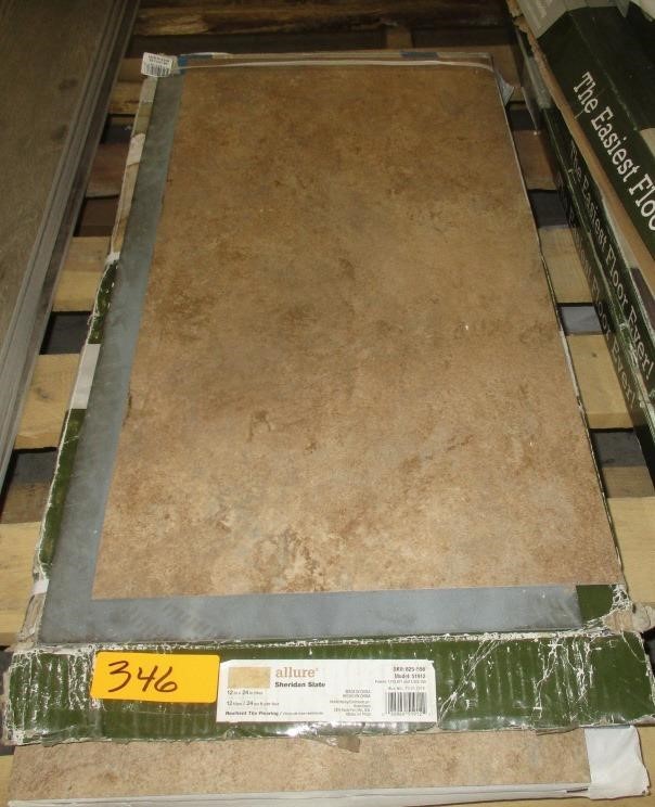 Allure Resilient Vinyl Tile Flooring Sheridan Prime Time Auctions