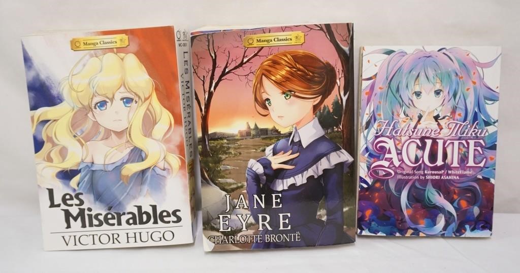 Lot Of 2 Manga Classics Hatsune Miku Acute Comic Henykat Auction