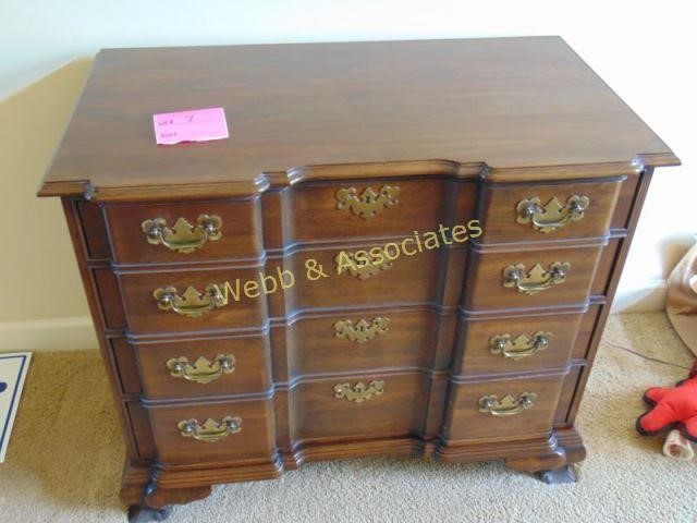 Ethan Allen Side Table Webb Associates