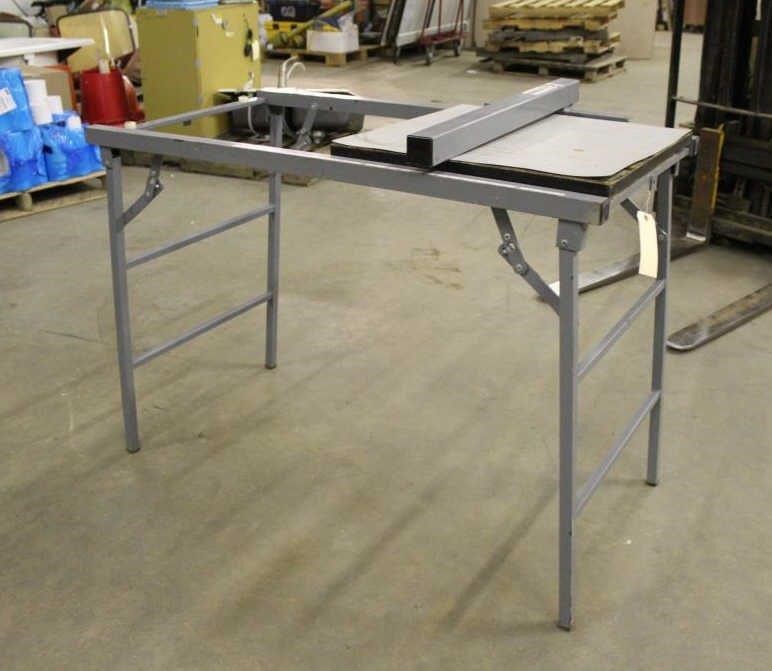 Foldable Table Saw Bench W Fence Smith Sales Llc