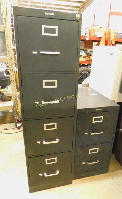 Two Anderson Hickey Co File Cabinets Bid Kato