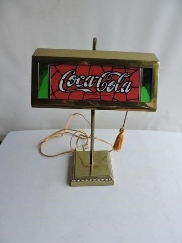 Coca Cola Desk Lamp 15 T Bid 2 Buy On Line Auctions