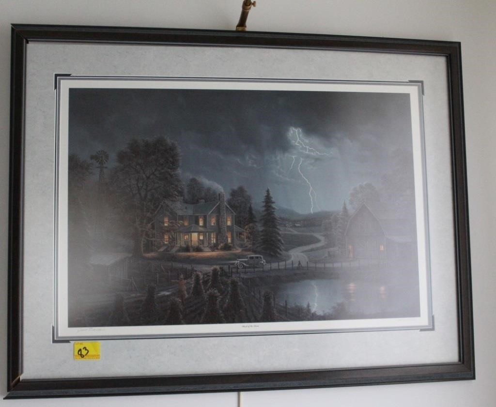 Ahead Of The Storm By Jesse Barnes Signed Powell Auction