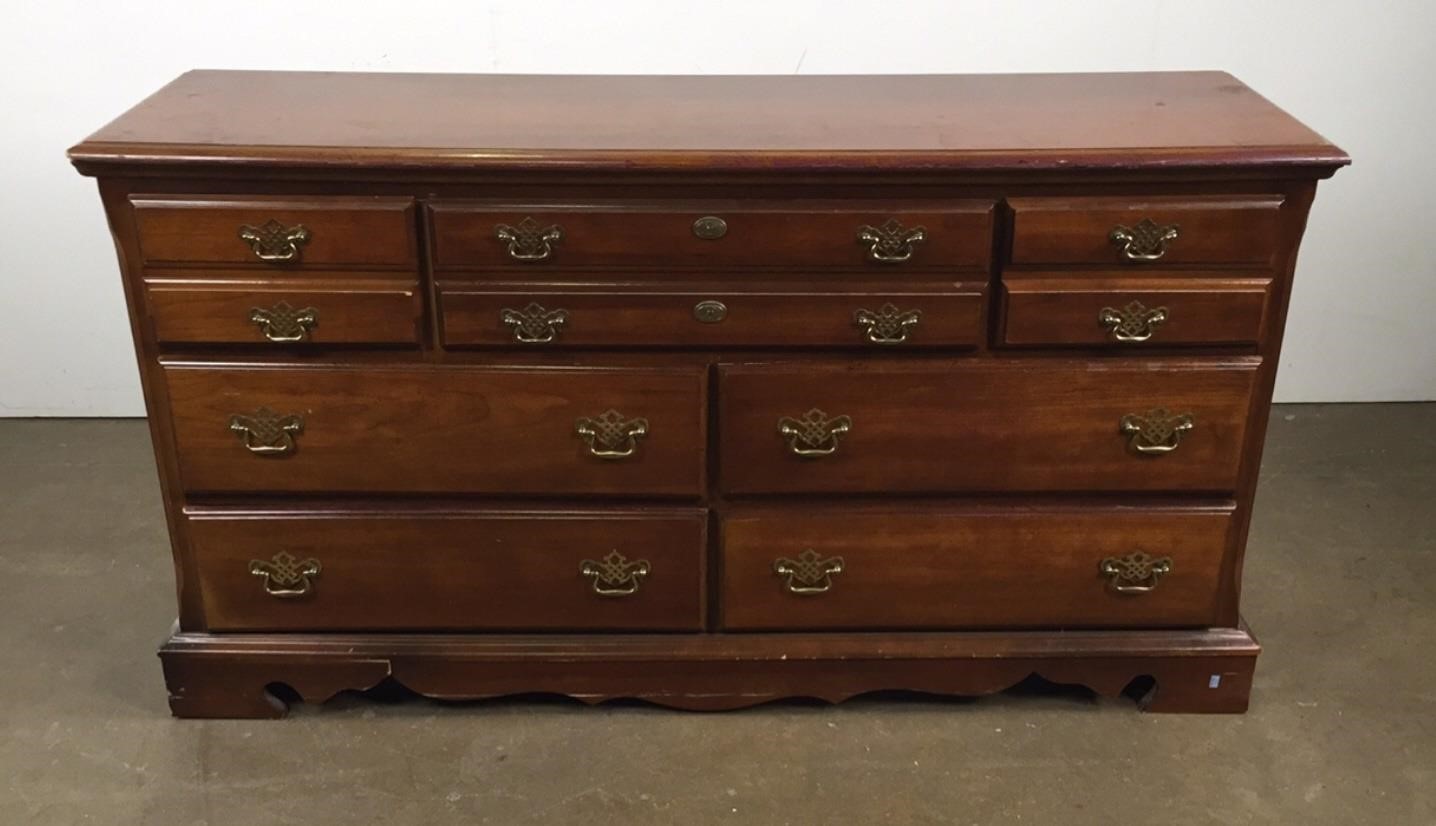 Bassett Long Low Dresser Fair Auction Company Llc
