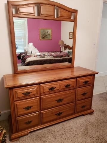Sumter Cabinet Co Dresser And Mirror The Ligon Company