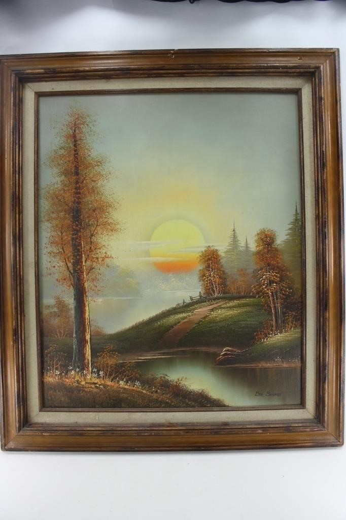 Oil Painting Bill Boswell Lot 14 Auctions P C