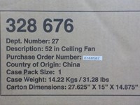 Hampton Bay Lonestar Ll 52 Ceiling Fan Meridian Public