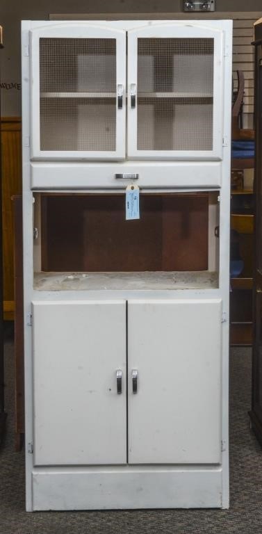 Vintage Kitchen Pantry Cabinet The K And B Auction Company