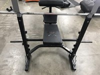 Body Vision Mid Width Bench W Arm Curl Pad Texmax Auctions Llc
