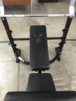 Body Vision Mid Width Bench W Arm Curl Pad Texmax Auctions Llc