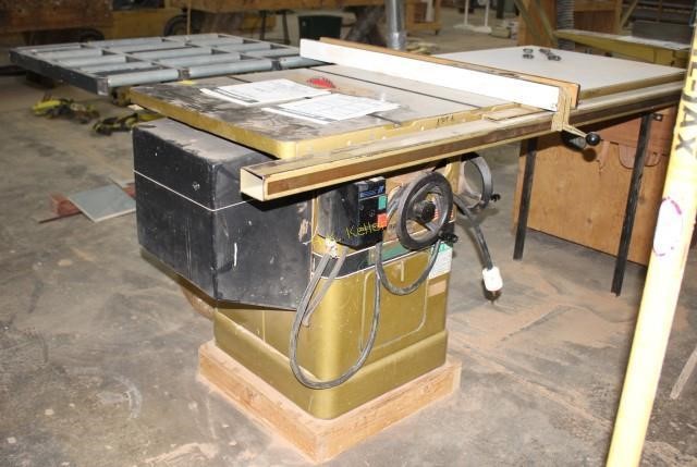 Powermatic 10 Tilting Arbor Table Saw Model 66 H K Keller