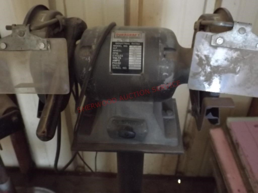 Duracraft 8 Inch Bench Grinder Sherwood Auction Service Llc