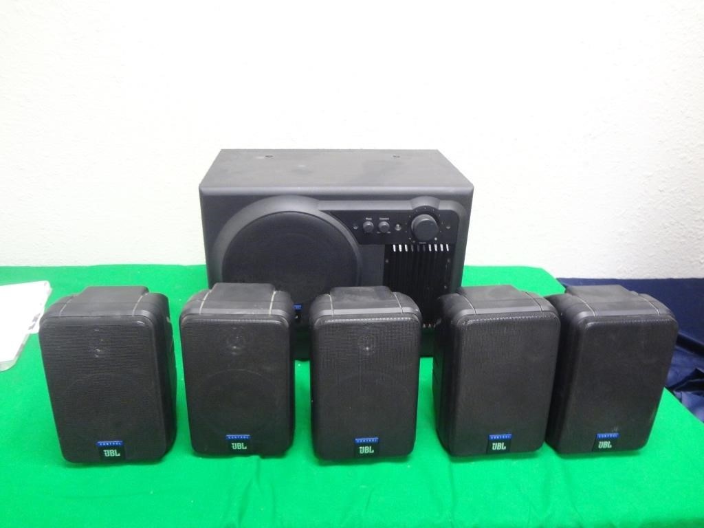 Sub 6 Jbl Sub Woofer 4 Indoor Outdoor Speakers Bullseye Bids