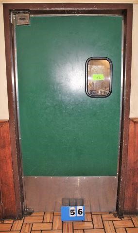 Restaurant Swinging Door Mfd By Eliason Jones Swenson
