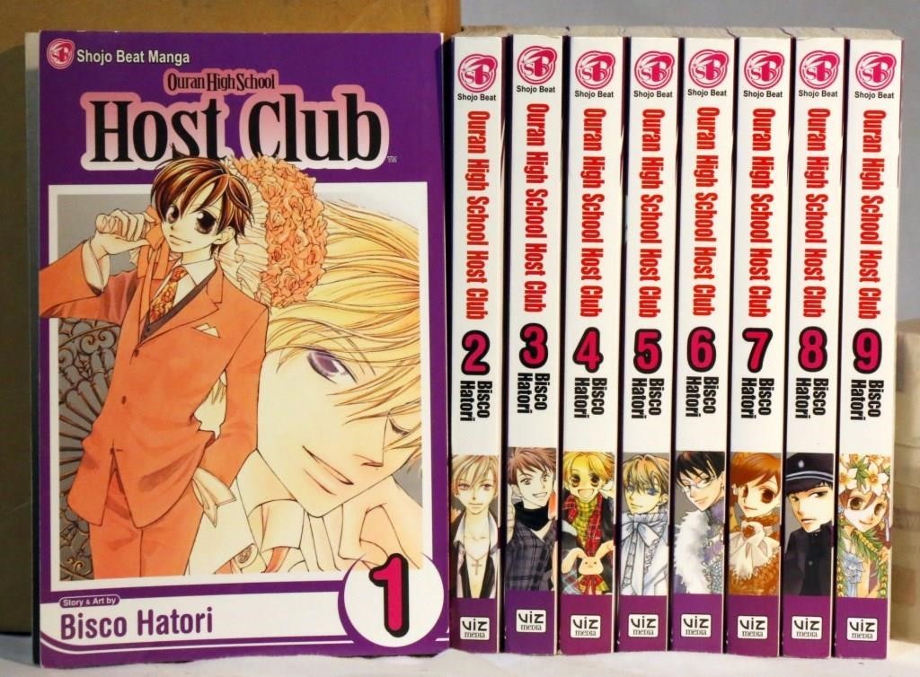 Ouran Hs Host Club Manga Books Vol 1 9 Big Al S Auction