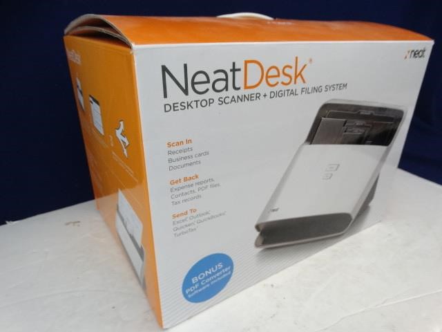 Neat Desk Digital Filing System Ll Auctions Llc