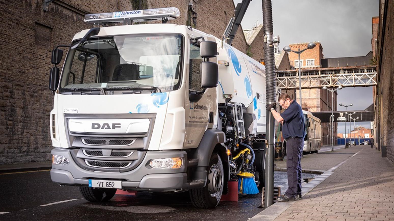 DAF Now Offers 12-Speed AS Tronic Automated Manual Transmission On LF Sweeper Trucks