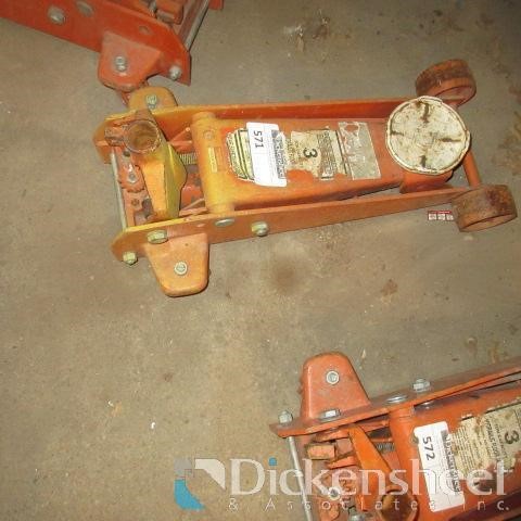 Central Hydraulics 3 Ton Floor Jack No Handle Dickensheet
