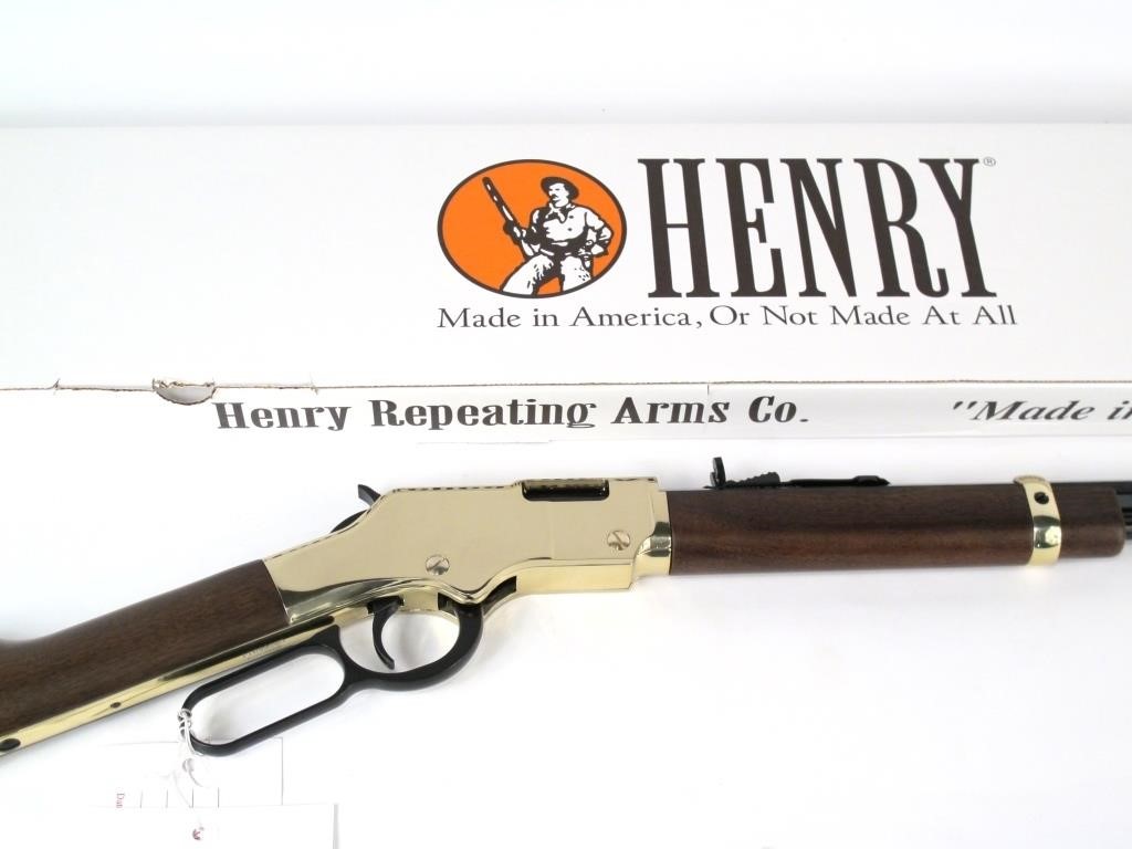 Henry Golden Boy 22 Lr Lever Action Rifle Hessney Auction Co Ltd