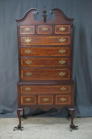Chippendale Style Highboy Chest Of Drawers Asset Marketing Pros