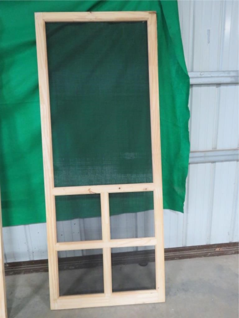 Screen Door 32 X 80 R G Mason Auctions
