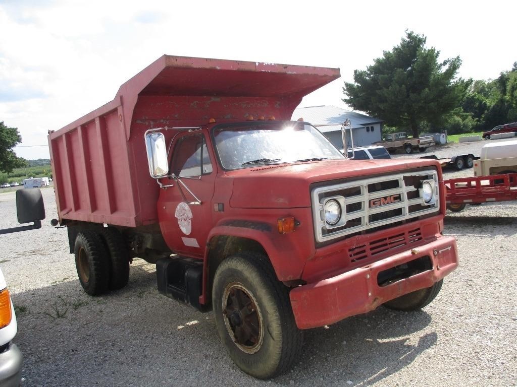 1990 GMC 7000 DSL DUMP TRUCK Graber Auctions 1990 GMC 7000 DSL DUMP TRUCK Graber Auctions