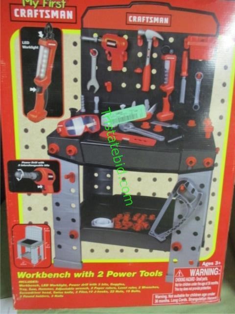My First Craftsman Workbench Tristatebid Com