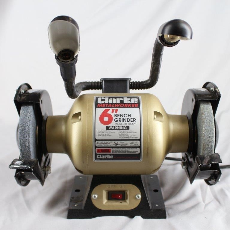 Clarke Metalworker 6 Bench Grinder Idaho Auction Barn