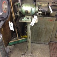 Hb Tools Bench Grinder With Stand Dangerfield Auctions Llc