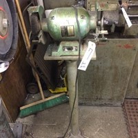 Hb Tools Bench Grinder With Stand Dangerfield Auctions Llc