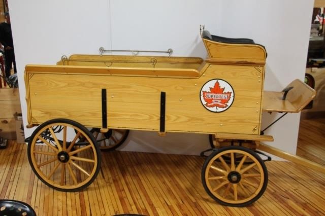 Miniature Horse Wooden Buckboard Wagon Hibid Auctions