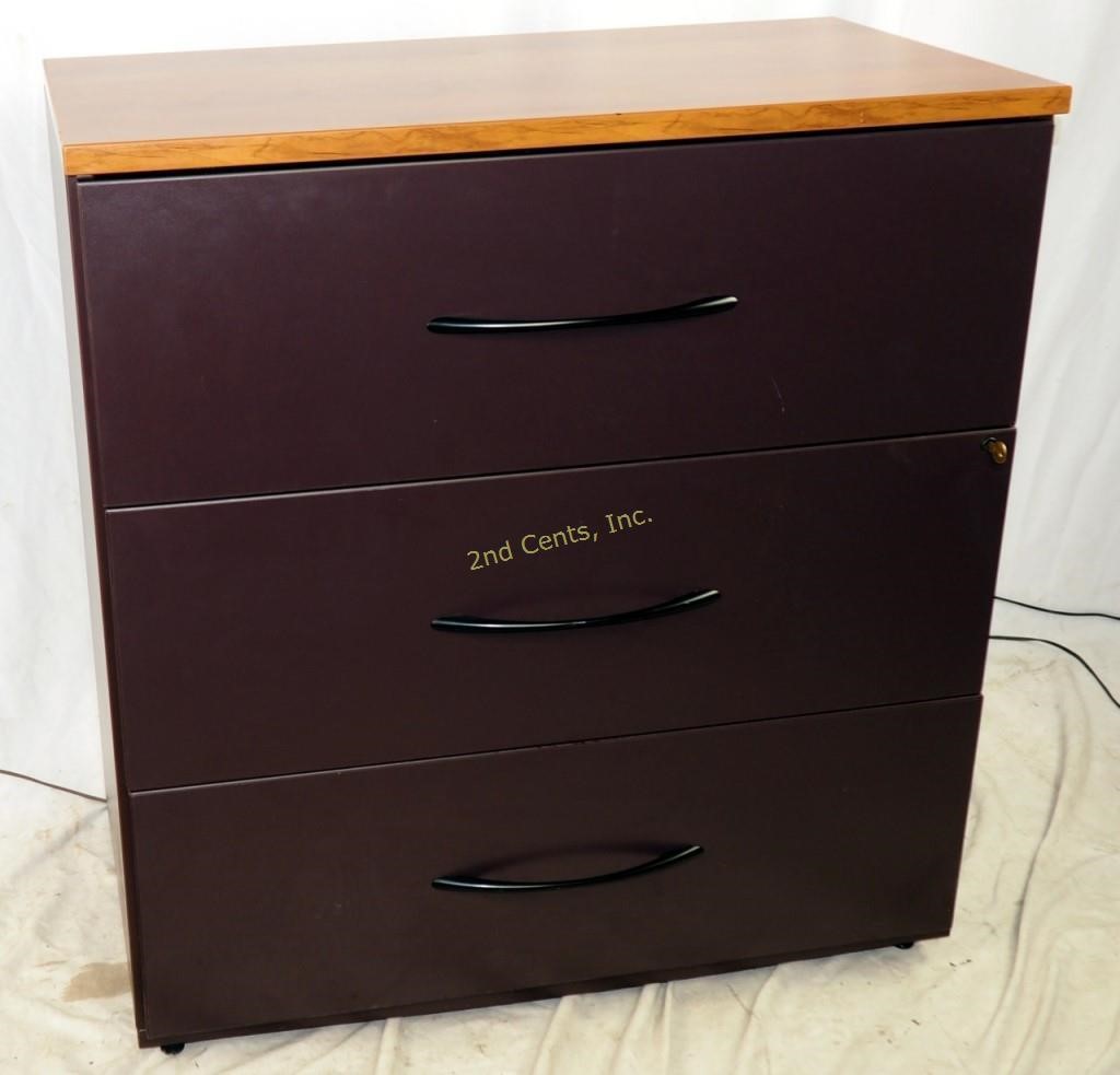 3 Drawer Lateral 36" File 2nd Cents Inc