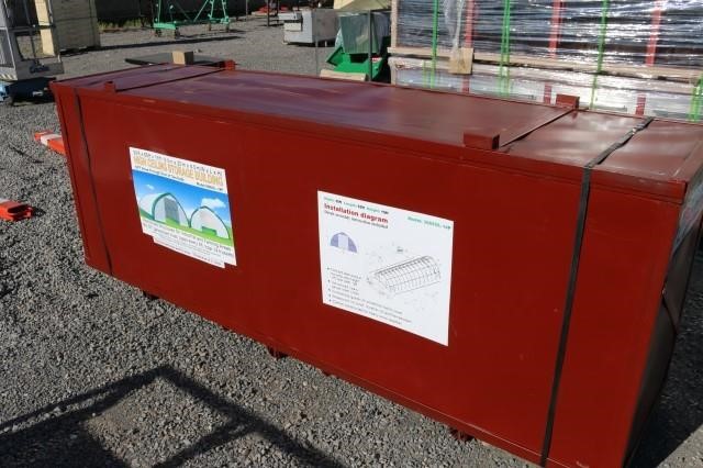 High Ceiling Storage Building Bar None Auction