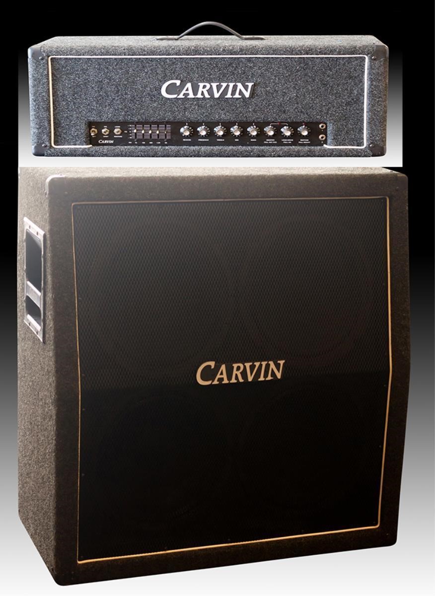 Carvin X 100b Tube Amp V412t Speaker Cabinet J Levine Auction