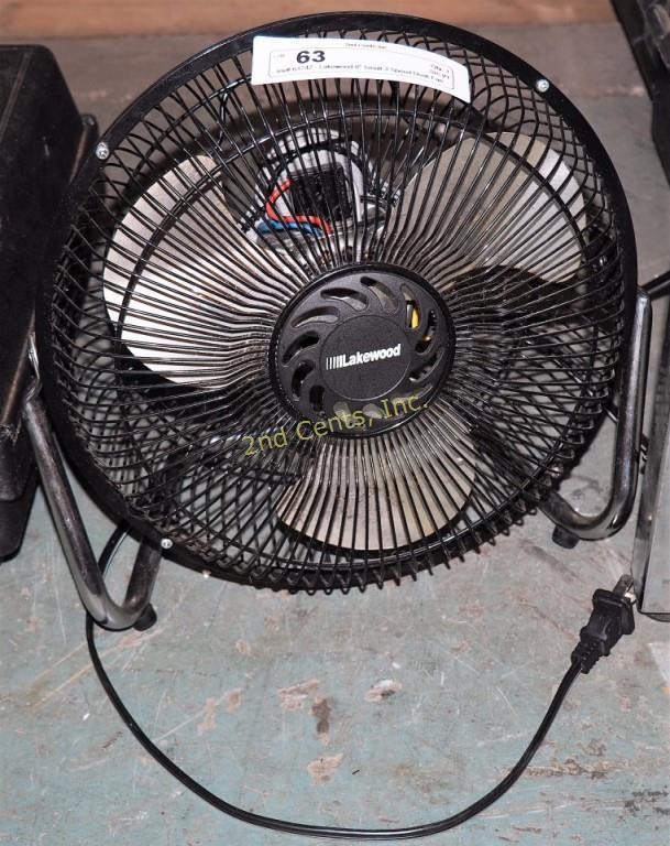 Lakewood 8 Small 3 Speed Desk Fan 2nd Cents Inc