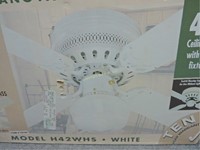 Encon Casanova Supreme 42in Ceiling Fan White Bid Kato