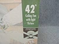 Encon Casanova Supreme 42in Ceiling Fan White Bid Kato