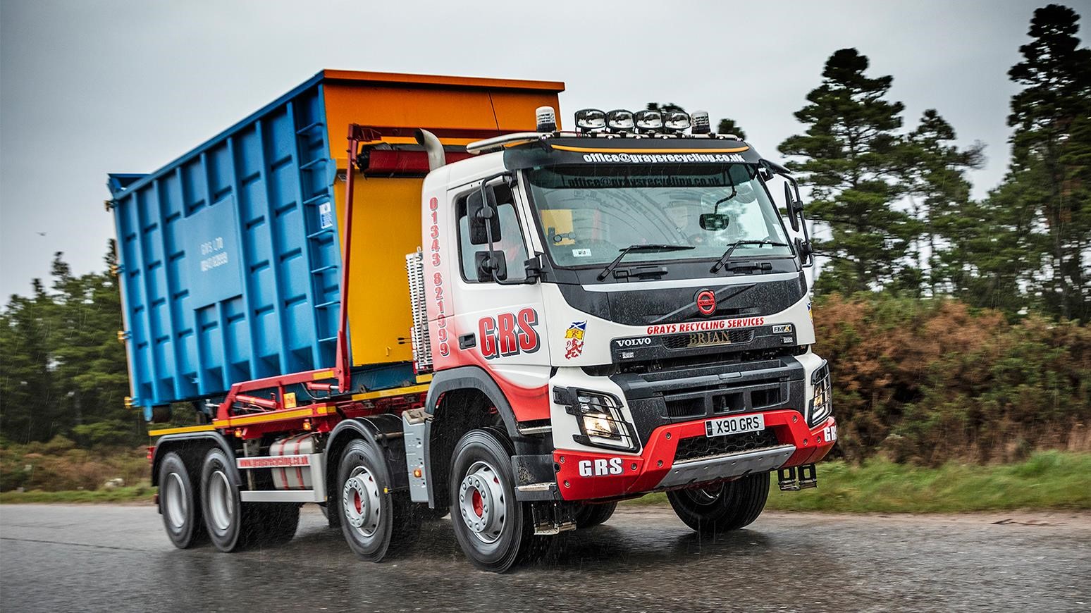 Scottish Recycler Makes FMX 8x4 Rigid Its Fifth Volvo Truck In Four Years