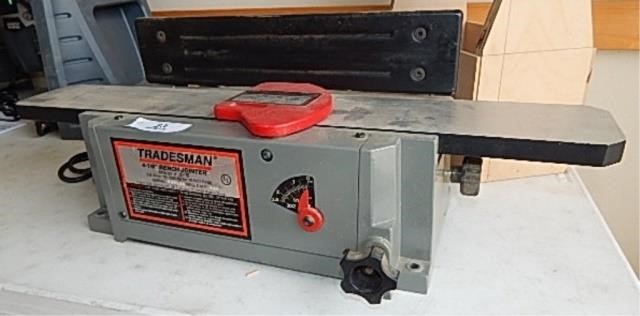 Tradesman 4 1 8 Inch Bench Jointer Model 8215 208auctions