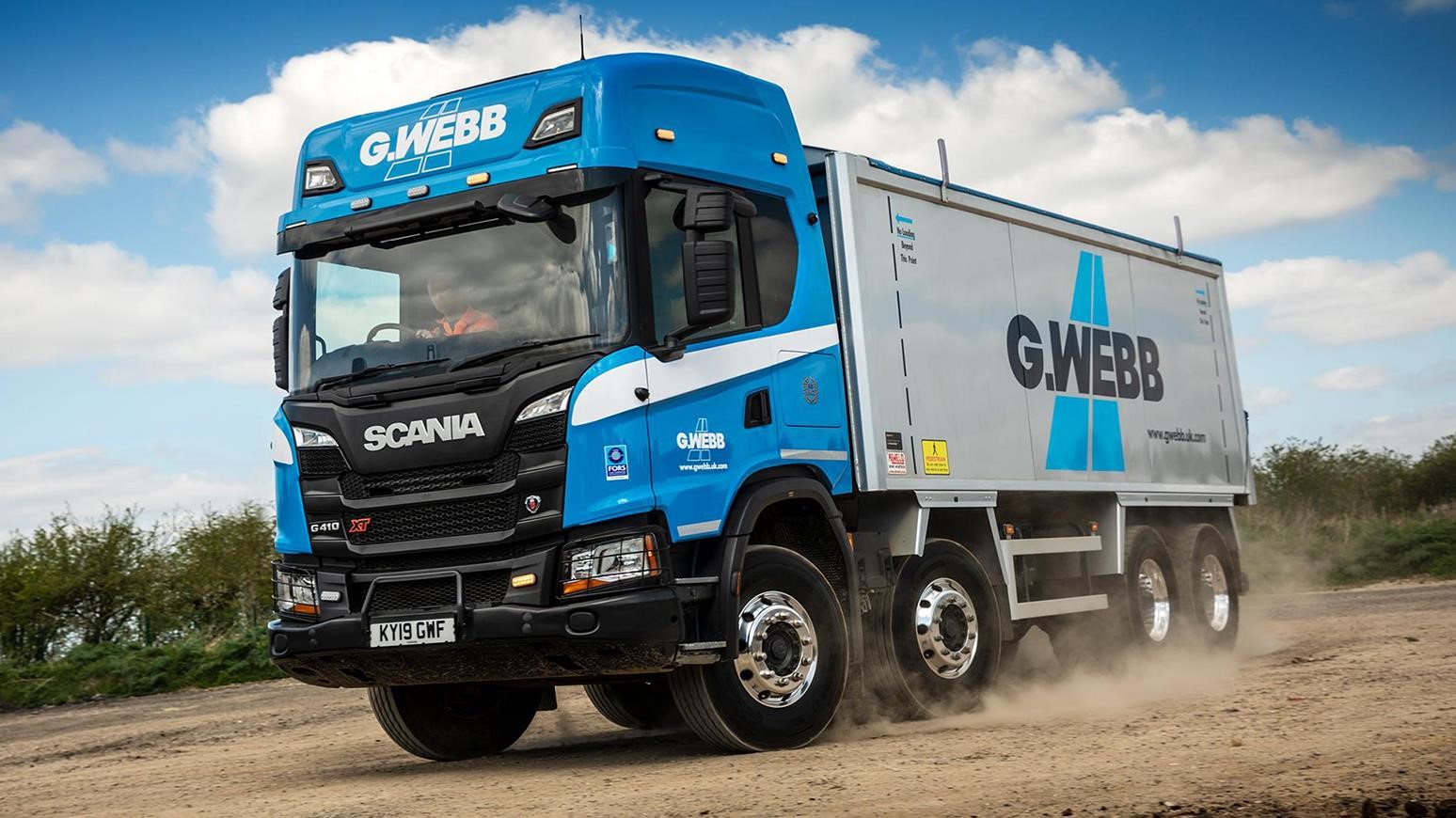 Bulk Haulage Specialist Sticks With Scania & Orders 12 New Tipper Trucks