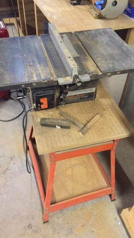 Black & Decker 8 inch Induction Motor Table Saw | Northern Kentucky ...