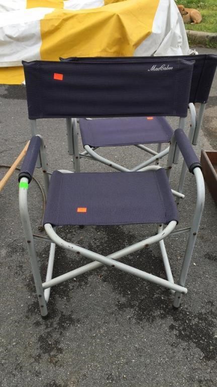 Macgabee Brand Folding Chair Seat Nice Shape Hash Auctions